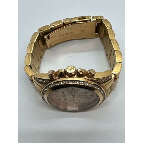Michael Kors Blair MK5263 Women's Rose Gold-Tone Analog Dial Quartz Watch JNA735 - Picture 6 of 11